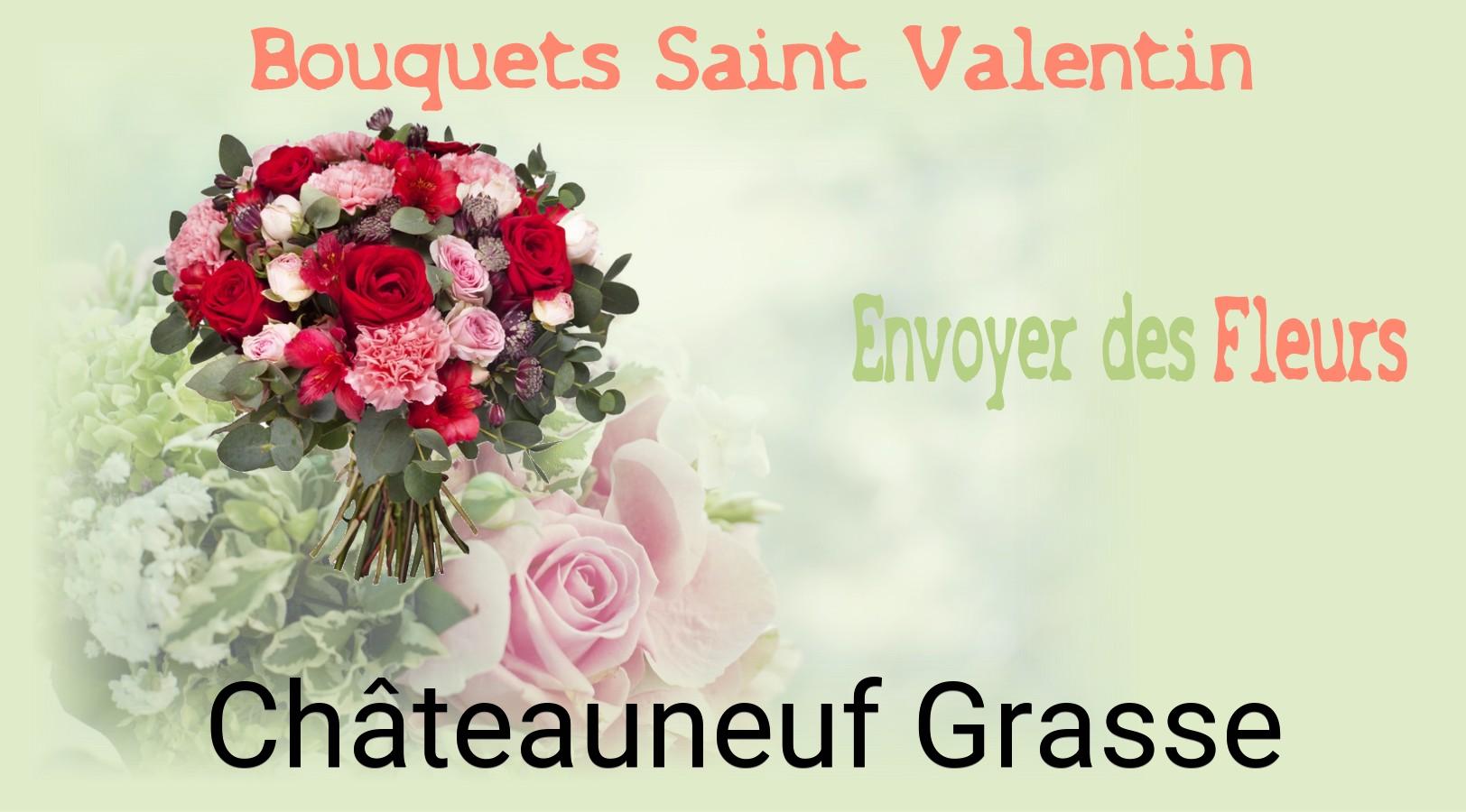 Roses de Saint-Valentin livrées à Châteauneuf-Grasse